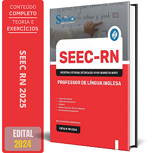 Apostila SEEC RN 2025 - Professor de Língua Inglesa