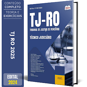Apostila TJ RO 2025 - Técnico Judiciário