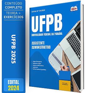 Apostila UFPB 2025 - Assistente Administrativo