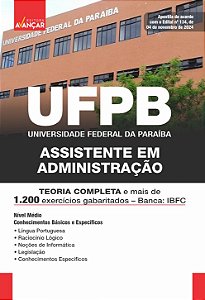 Apostila UFPB 2025 - ASSISTENTE EM ADMINISTRAÇÃO