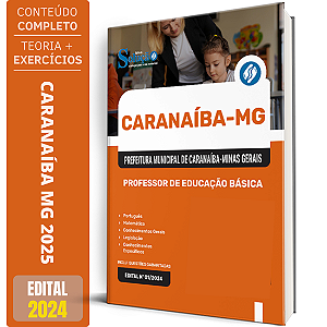 Apostila Prefeitura de Caranaíba MG 2025 - Professor de Educação Básica