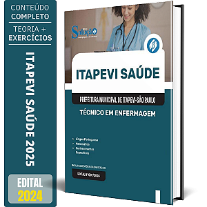 Apostila Itapevi Saúde 2025 - Técnico em Enfermagem