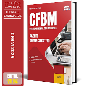 Apostila CFBM 2025 - Agente Administrativo