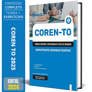 Apostila COREN TO 2025 - Assistente Administrativo