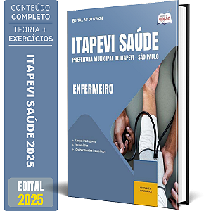 Apostila Itapevi Saúde 2025 - Enfermeiro