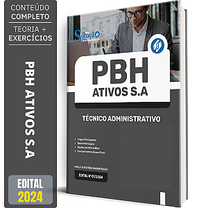 Apostila PBH Ativos S.A 2025 - Técnico Administrativo