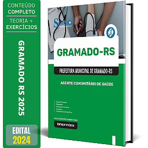 Apostila Prefeitura de Gramado RS 2025 - Agente Comunitário de Saúde