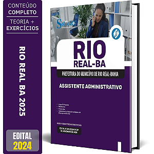 Apostila Prefeitura de Rio Real BA 2025 - Assistente Administrativo