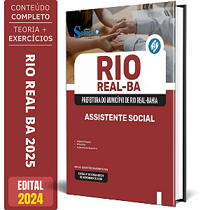 Apostila Prefeitura de Rio Real BA 2025 - Assistente Social