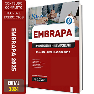 Apostila EMBRAPA 2025 - Analista - Comum a Todos os Cargos