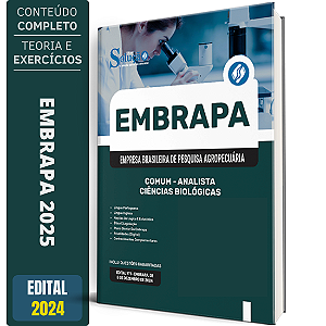 Apostila EMBRAPA 2025 - Comum - Analista - Ciências Biológicas - Área 3