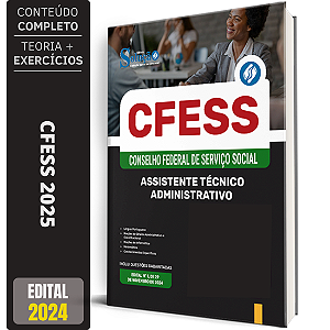 Apostila CFESS 2025 - Assistente Técnico Administrativo
