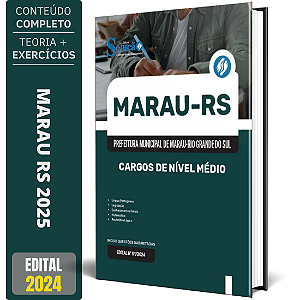 Apostila Prefeitura de Marau RS 2025 - Cargos de Nível Médio