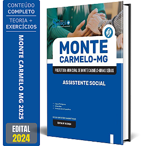 Apostila Prefeitura de Monte Carmelo MG 2025 - Assistente Social