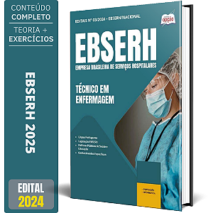 Apostila EBSERH 2025 - Técnico em Enfermagem