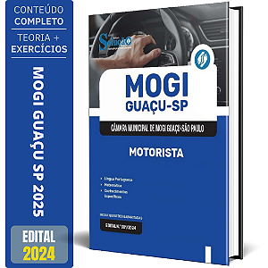 Apostila Câmara de Mogi Guaçu SP 2025 - Motorista