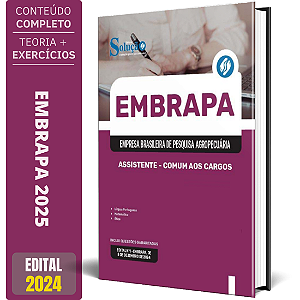 Apostila EMBRAPA 2025 - Assistente - Comum aos Cargos