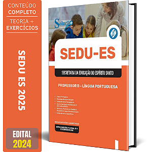 Apostila SEDU ES 2025 - Professor B - Língua Portuguesa