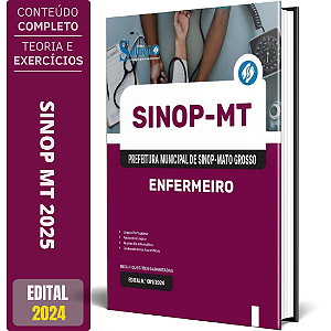 Apostila Prefeitura de Sinop MT 2024 - Enfermeiro