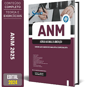Apostila ANM 2025 - Comum aos Cargos de Analista e Especialista