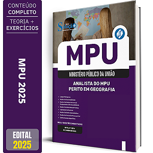 Apostila MPU 2025 - Analista do MPU - Perito em Geografia