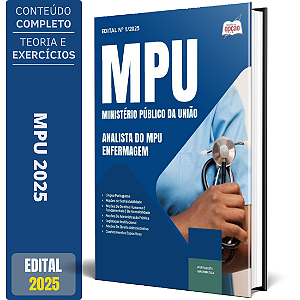Apostila Concurso MPU 2025 - Analista - Enfermagem