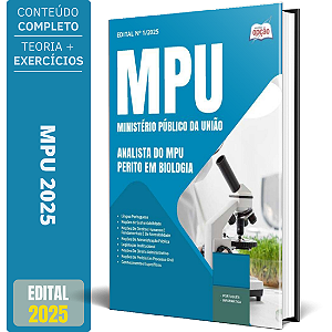 Apostila MPU 2025 - Analista do MPU - Perito em Biologia