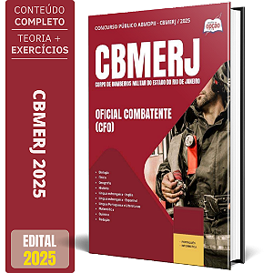 Apostila CBMERJ 2025 - Oficial Combatente - (CFO CBM RJ)