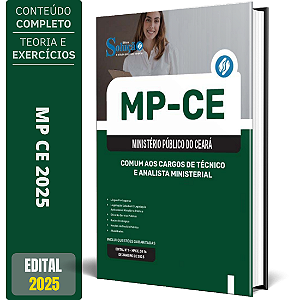 Apostila MP CE 2025 - Comum aos Cargos de Técnico e Analista Ministerial