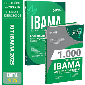 Kit Apostila Concurso IBAMA 2025 - Analista Ambiental - Tema 2