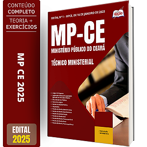 Apostila MP CE 2025 - Técnico Ministerial