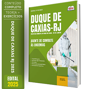 Apostila Prefeitura de Duque de Caxias RJ 2025 - Agente de Combate às Endemias