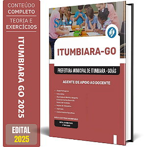 Apostila Prefeitura de Itumbiara - GO 2025 - Agente de Apoio ao Docente