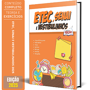 Apostila ETEC, SENAI e Vestibulinhos 2025