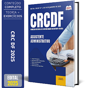 Apostila CRCDF 2025 - Assistente Administrativo
