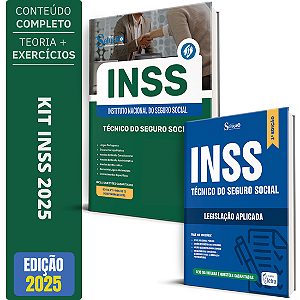 Kit Apostila Técnico Do Seguro Social Inss + Legislação 2025