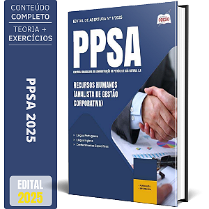 Apostila PPSA 2025 - Recursos Humanos (Analista de Gestão Corporativa)