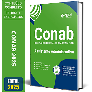 Apostila CONAB 2025 - Assistente Administrativo