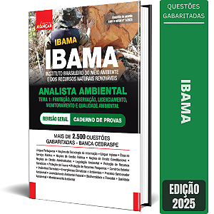 Apostila Analista Ambiental - Ibama - Tema 1 - Caderno De Provas 2025