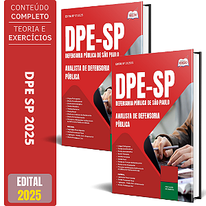 Apostila DPE SP 2025 - Analista de Defensoria Pública