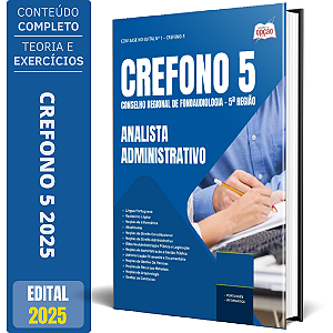Apostila CREFONO 5 2025 - Analista Administrativo