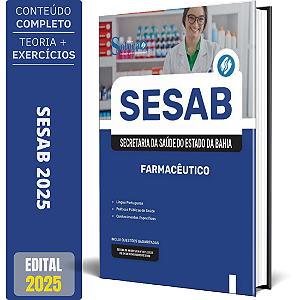Apostila SESAB Temporários 2025 - Farmacêutico