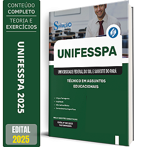Apostila UNIFESSPA 2025 - Técnico em Assuntos Educacionais