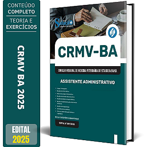 Apostila CRMV BA 2025 - Assistente Administrativo
