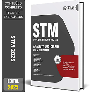 Apostila STM 2025 - Analista Judiciário - Área Judiciária