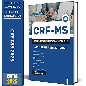 Apostila CRF MS 2025 - Assistente Administrativo