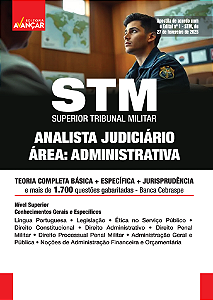 Apostila STM 2025 - Analista Judiciário Área Administrativa