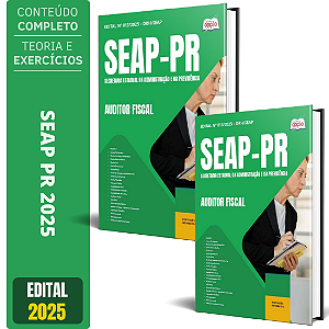 Apostila SEAP PR 2025 - Auditor Fiscal