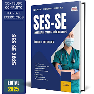 Apostila SES SE 2025 - Técnico de Enfermagem