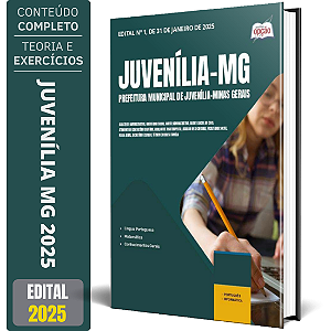 Apostila Prefeitura de Juvenília MG 2025 - Ensino Médio